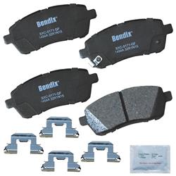 Bendix Brakes Premium Copper-Free Brake Pads for 2011-2014 2 - CFC1454A