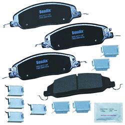 Bendix Brakes Premium Copper-Free Brake Pads for 2011-2012 MUSTANG - CFC1463