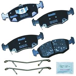 Bendix Brakes Premium Copper-Free Brake Pads for 2012-2017 500 - CFC1568