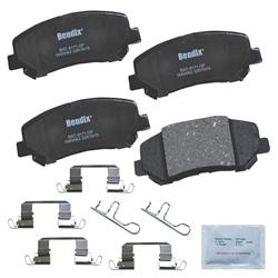 Bendix Brakes Premium Copper-Free Brake Pads for 2015-2017 200, 2019-2022 CHEROKEE - CFC1640AK2