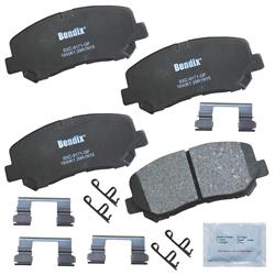Bendix Brakes Premium Copper-Free Brake Pads for 2015 200, 2013-2016 DART - CFC1640K1