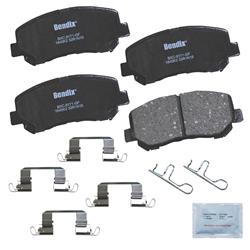 Bendix Brakes Premium Copper-Free Brake Pads for 2016-2017 200, 2016 DART - CFC1640K2