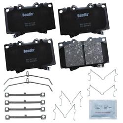 Bendix Brakes Premium Copper-Free Brake Pads for 1998-2007 LAND CRUISER, LX470 - CFC772