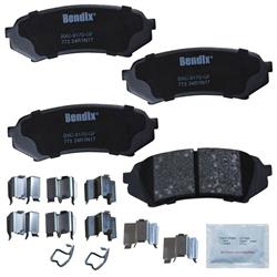 Bendix Brakes Premium Copper-Free Brake Pads for 1998-2007 LX470, LAND CRUISER, 2002 COROLLA - CFC773