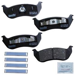 Bendix Brakes Premium Copper-Free Brake Pads for 2003-2006 WRANGLER - CFC964