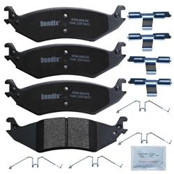 Bendix Brakes Premium Copper-Free Brake Pads for 2004-2007 E-150, 2004-2005 E-150 CLUB WAGON - CFM1046