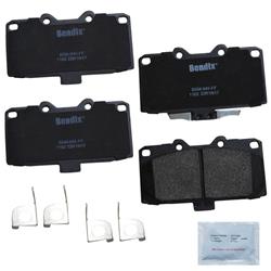 Bendix Brakes Premium Copper-Free Brake Pads for 2006-2007 IMPREZA - CFM1182
