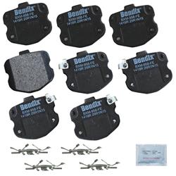 Bendix Brakes Premium Copper-Free Brake Pads for 2006-2013 CORVETTE - CFM1419R