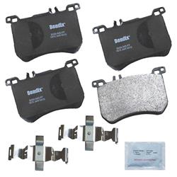 Bendix Brakes Premium Copper-Free Brake Pads for 2015-2016 SL400, 2017-2020 SL450, 2013-2020 SL550 - CFM1670
