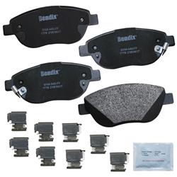 Bendix Brakes Premium Copper-Free Brake Pads for 2012-2018 500 - CFM1778