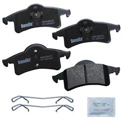 Bendix Brakes Premium Copper-Free Brake Pads for 1999-2004 GRAND CHEROKEE - CFM791