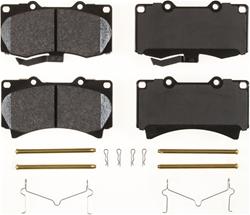 Bendix Brakes CT Ceramic Brake Pads for 2006-2010 H3, 2009-2010 H3T - SBC1119