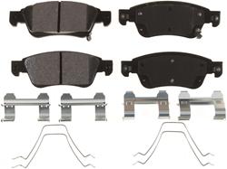 Bendix Brakes CQ Ceramic Brake Pads for 2007-2008 G35, 2008-2013 G37, 2014-2015 Q60 - CFC1287