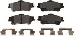 Bendix Brakes CQ Ceramic Brake Pads for 2011-2017 CAPRICE, 2008-2009 G8, 2014-2017 SS - CFC1352