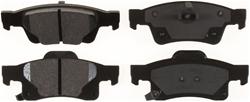 Bendix Brakes CQ Ceramic Brake Pads for 2011-2024 DURANGO, 2011-2022 GRAND CHEROKEE, 2022 GRAND CHEROKEE WK - CFC1498