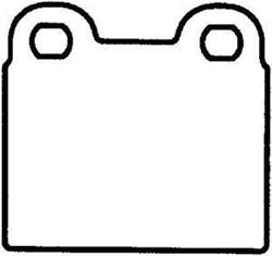 Bendix Brakes CQ Ceramic Brake Pads SBC21