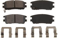 Bendix Brakes CQ Ceramic Brake Pads for 1992-2000 MONTERO, 1995-1996 TALON - SBC567