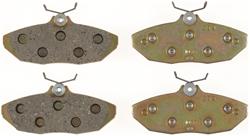 Bendix Brakes CQ Ceramic Brake Pads for 1993-1997 COUGAR, THUNDERBIRD, 1993-1998 MARK VIII - SBC599