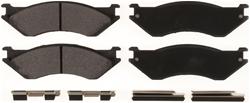 Bendix Brakes CT Ceramic Brake Pads for 1998 B1500, 2000 RAM 1500, 1999-2002 RAM 1500 VAN - SBC758
