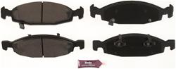 Bendix Brakes Premium Copper-Free Brake Pads for 1999-2002 GRAND CHEROKEE - CFC790