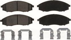 Bendix Brakes CT Ceramic Brake Pads for 2003-2004 FRONTIER, 2000-2004 XTERRA - SBC830