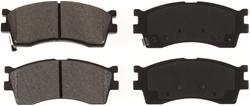 Bendix Brakes CQ Ceramic Brake Pads for 2003-2005 RIO, 2000-2001 SEPHIA, 2001-2004 SPECTRA - SBC889