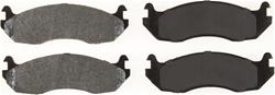 Bendix Brakes Fleet MetLok Brake Pads for 2002-2006 H1, 1997-1998 HUMMER - MKD1025FM