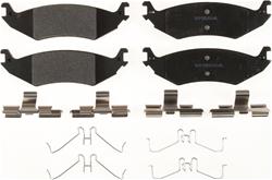 Bendix Brakes Fleet MetLok Brake Pads for 2004-2007 E-150, 2004-2005 E-150 CLUB WAGON - MKD1046FM