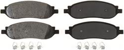 Bendix Brakes Fleet MetLok Brake Pads for 2005-2007 F-250 SUPER DUTY, F-350 SUPER DUTY - MKD1068FM