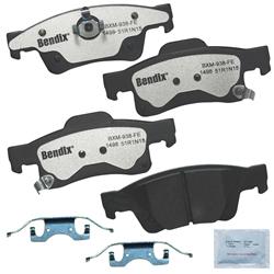 Bendix Brakes Fleet MetLok Brake Pads for 2011-2024 DURANGO, 2011-2022 GRAND CHEROKEE, 2022 GRAND CHEROKEE WK - MKD1498FM
