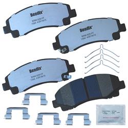 Bendix Brakes Fleet MetLok Brake Pads for 2006-2014 RIDGELINE, 2009-2014 TL, 2015-2020 TLX - MKD1584FM