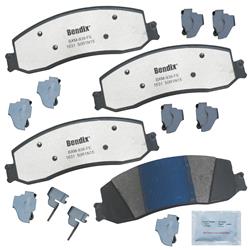 Bendix Brakes Fleet MetLok Brake Pads for 2012-2013 F-250 SUPER DUTY, 2011-2012 F-350 SUPER DUTY - MKD1631FM