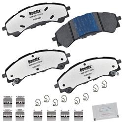 Bendix Brakes Fleet MetLok Brake Pads for 2021-2024 BRONCO, 2019-2024 RANGER - MKD2216FM