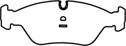 Bendix Brakes IQ Brake Pads SBM253