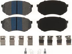 Bendix Brakes TitaniuMetallic II Brake Pads for 1990-1995 FE, 1996-2002 FE-HD, 1995-2004 TACOMA - CFC433A