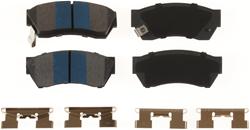 Bendix Brakes IQ Brake Pads for 1989-2001 METRO, SWIFT - SBM451