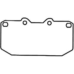 Bendix Brakes IQ Brake Pads for 1990-1993 300ZX - SBM460