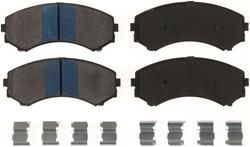 Bendix Brakes TitaniuMetallic II Brake Pads for 1992-1993 MPV - SBC550