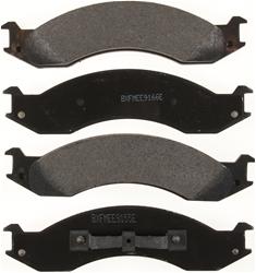 Bendix Brakes Fleet MetLok Brake Pads for 1992-1994 E-250 ECONOLINE, E-350 ECONOLINE, E-350 ECONOLINE CLUB WAGON - MKD557FM