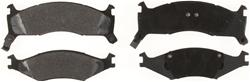 Bendix Brakes Semi-Metallic Brake Pads for 1995-1997 SPORTAGE - SBM670