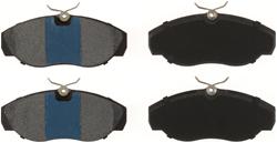 Bendix Brakes Premium Copper-Free Brake Pads for 1999-2004 DISCOVERY, 1995-2002 RANGE ROVER - CFM676