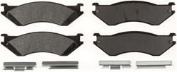 Bendix Brakes Fleet MetLok Brake Pads for 1998 B1500, 2000 RAM 1500, 1999-2002 RAM 1500 VAN - MKD758FM