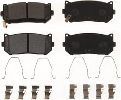 Bendix Brakes Semi-Metallic Brake Pads for 1998-2001 SEPHIA, 2000-2004 SPECTRA - SBM775