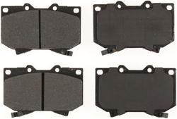 Bendix Brakes Fleet MetLok Brake Pads for 2001-2007 SEQUOIA, 2000-2003 TUNDRA - MKD812FM