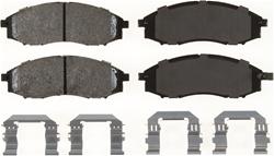 Bendix Brakes Fleet MetLok Brake Pads for 2003-2004 FRONTIER, 2000-2004 XTERRA - MKD830FM