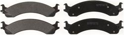 Bendix Brakes Fleet MetLok Brake Pads for 2000-2002 RAM 2500, RAM 3500 - MKD859FM