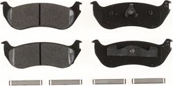 Bendix Brakes Fleet MetLok Brake Pads for 2002-2005 EXPLORER, MOUNTAINEER, 2003 EXPLORER SPORT TRAC - MKD881FM