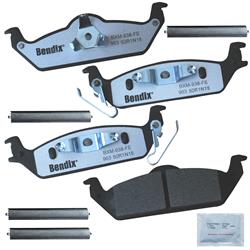 Bendix Brakes Fleet MetLok Brake Pads for 2002-2004 DAKOTA - MKD963FM