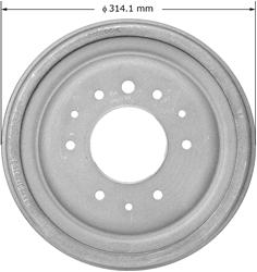 Bendix Brakes Brake Drums PDR0043