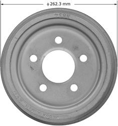 Bendix Brakes Brake Drums for 1973-1976 GREMLIN, HORNET, 1973-1974 JAVELIN - PDR0314